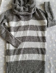 Striped Sweater Dresd